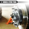 Motoforti Universal Wheel Stud Installer Tool, Wheel Bolt Installer, M12x1.25