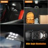 Xomzema Rear Ceiling Lights, Reading Light Touch Switch LED Roof