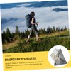 Kisangel 2pcs Portable Emergency Tube Tent Windproof Survival Shelter for