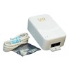 LEA Networks NetSocket1800 Powerline Adapter, HPAV2 MIMO, Filtered Outlet (3