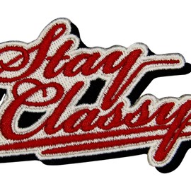 Embroidered Iron-on / Sewn On Patch for Elegance