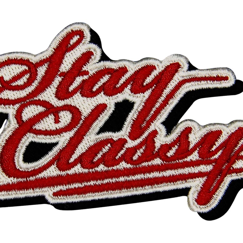 Embroidered Iron-on / Sewn On Patch for Elegance