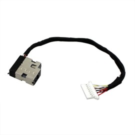 ZAHARA DC in Power Jack Charging Port/Cable Connector Replacement for HP Probook 11 EE G2 L42039-001 827039-001 804187-S17 804187-T17（12.8CM）