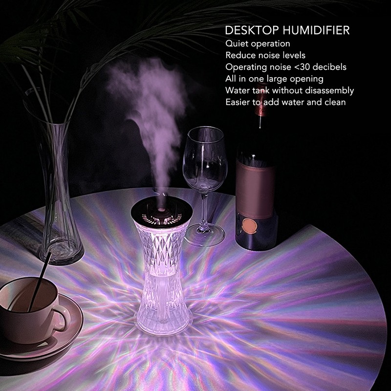 3 in 1 Humidifier Aromatherapy Diffuser with Night Light USB