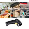 Barcode Scanner Wired Lasers Fast Stable Sensitive Accurate Ergonomic Handheld