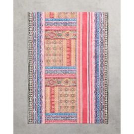 Maison d' Hermine Ispahan 100% Cotton Set of 3 Multi-Purpose Kitchen Towel Soft Absorbent Dish Towels | Tea Towels | Bar Towels | Thanksgiving/Christmas (50 cm x 70 cm)