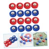 BESPORTBLE 16pcs Tabletop Shuffleboard Curling Games Shuffleboard Mini Balls Steel