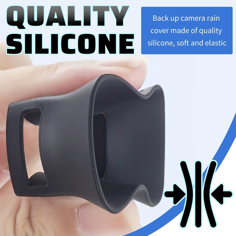 Car Backup Camera Rain Shield Silicone,Backup Camera for Car Anti-Rain