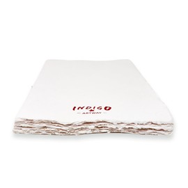 Artway Indigo - Cotton Rag Paper Sketchbook Block - A4 - Natural White - 60 Sides/30 Pages of 200gsm Mid Texture 100% Cotton Rag Paper