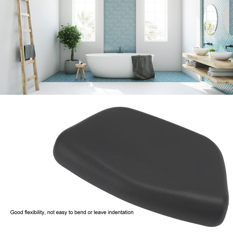Spa Bath Pillow, Bathtub Pillow, Waterproof PU Leather Bath Pillow,