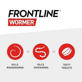 FRONTLINE FRONTLINE WORMER - Cat Worming Treatment - 2 Tablets