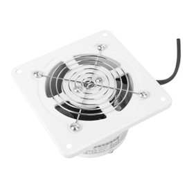 LALAFINA Wall Mount Exhaust Fan for Kitchen Bathroom Toilet Ventilation Durable Shield Energy Efficient Low Noise Operation Blade Design Sturdy Wire Motor