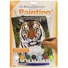 ROYAL BRUSH Junior Small Paint by Number Kit 8-3/4"X11-3/4-Tiger in