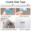 whitesnow Magnetic Cabinet Latch Metal Magnet Door Catch Closure Hardware