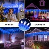 648 LED Christma Lights With 144 Drops,66FT Outdoor Hanging lights