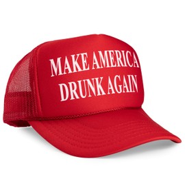 Chudly Make America Drunk Again MAGA Parody Trucker Hat (Make America Drunk Again)