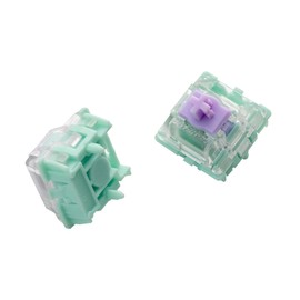 WS Hall Effect Switches Magnetic Keyboard Switches, WS Dash HE Magnetic Linear Switches with POM Stem, Pre-lubed Freely Setting Pre-Travel Key Switches Compatible with Hall Effect Keyboard 70Pcs