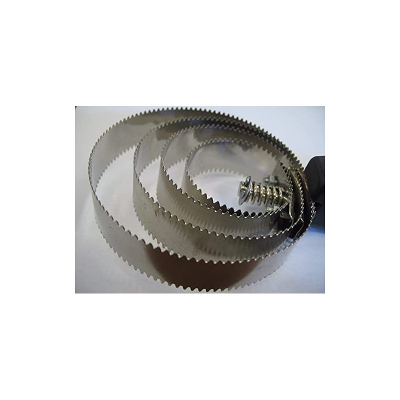 WYZBEN Commercial Heavy Duty Stainless Fish Scaler Scale Remover Spring