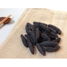 Haishentianxia Wild Caribbean Black Seacucumber 12 oz/bag 海参天下野生加勒比海黑米刺参 （100-190pcs )