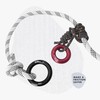 GM CLIMBING Black Small Rappel Ring 25kN for Rock Climbing