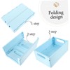 Levemolo 4Pcs Stackable Storage Box Versatile Sundries Organizer for Home