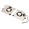 Laptop Cooling Fan 4pin Power DC5V Metal Shell ABS Light