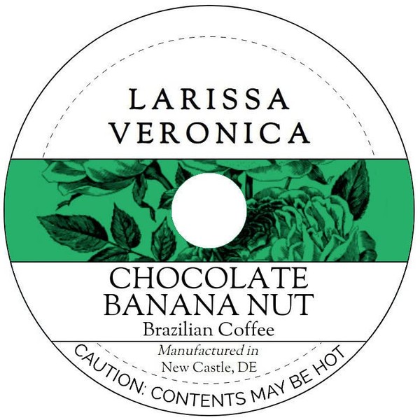 Chocolate Banana Nut Brazilian Coffee (Single Serve K-Cup Pods) (Gourmet,
