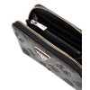 GUESS Cresidia SLG Zip Around Wallet M Black, black, Classic