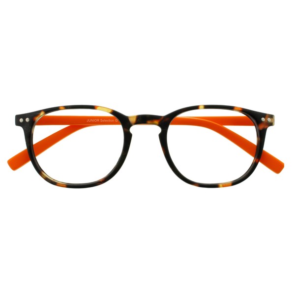 I NEED YOU Lesebrille Junior Selection SPH:+3,00 Farbe:Havanna-Orange