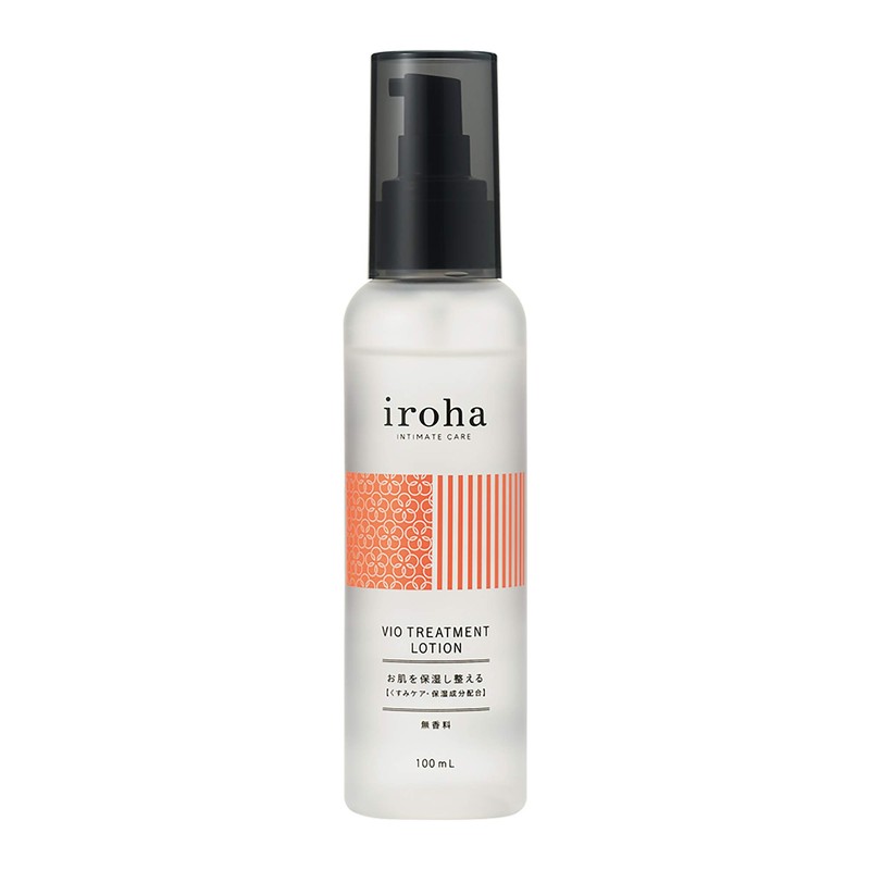 iroha VIO Treatment Lotion, Unscented, Moisturizing Lotion for Delicate Zones,