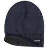 Stetson Merino Oversize Beanie Wool (One Size - Navy)