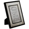DEXSA Broken Chain Wood Frame Plaque - Made in the