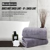MOONQUEEN 2 Pack Premium Bath Towel Set - Quick Drying