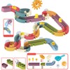Shower Track Toy Cute Duckling Baby Bath Track Slide Toys