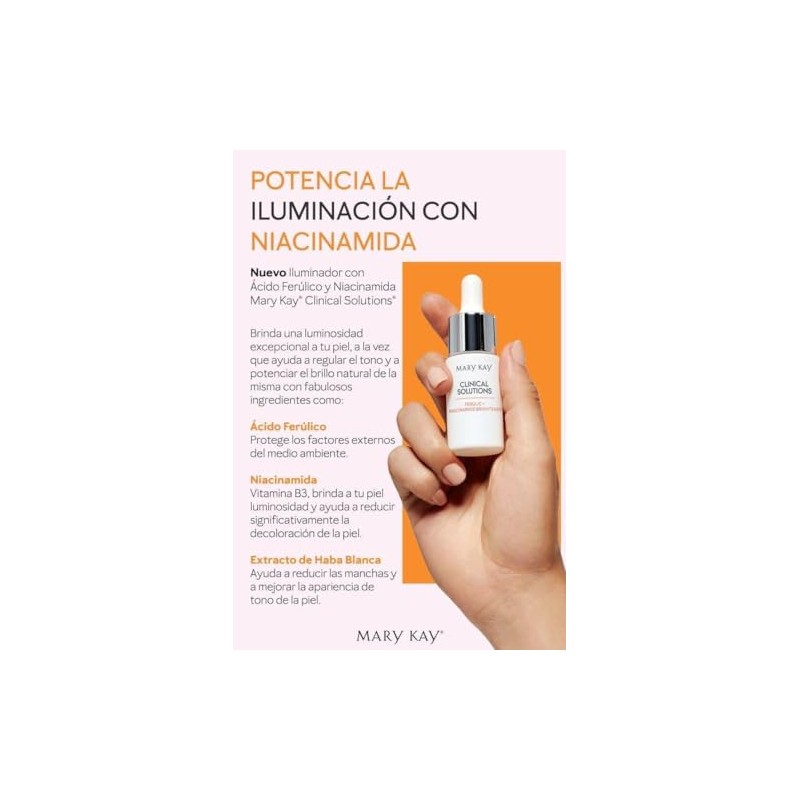 MARY KAY Concentrado Iluminador de Ácido Ferúlico + Niacinamida Clinical