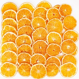 Dehydrated Orange Slices Premium Fruit Slices 3.52oz/100g,Natural Dried Orange Slices for Cocktails/Home Decor/Fruit Tea/Crafts/Cakes,Sugar Free Old Fashioned Mandarin Oranges Wheels