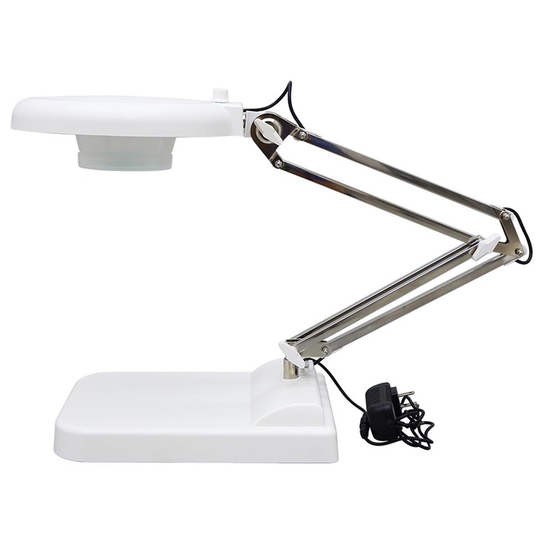 WYDDDARY 30X Magnifying Glass with Light and Stand 2-in-1 LED