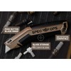 Spec Ops Tools Utility Knife with Retractable Blade, Includes 5