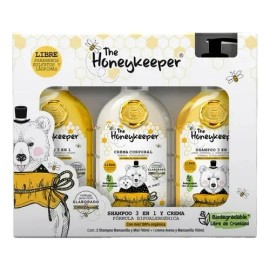 Kit The Honeykeeper Shampoo 3 En 1 Y Crema 700ml C/u