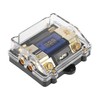 Unifizz 100A Fuse Holder,Car Stereo Audio Led Display Digital Voltage