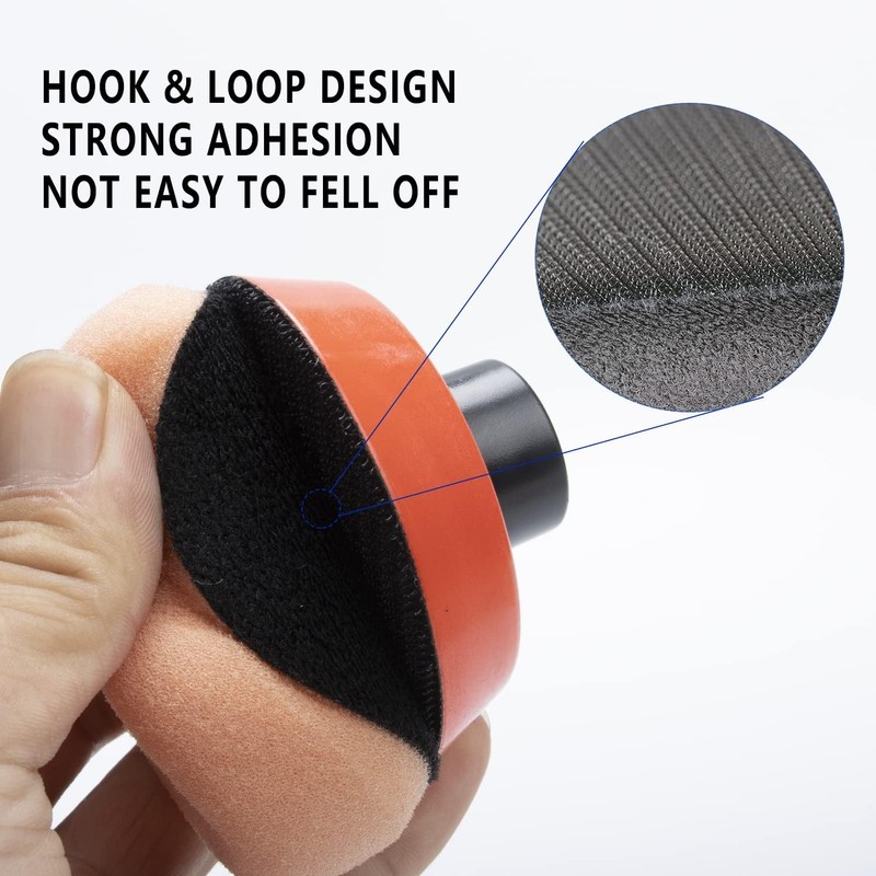 44-Piece Polishing Pad Kit for Drill & Polisher - Foam,