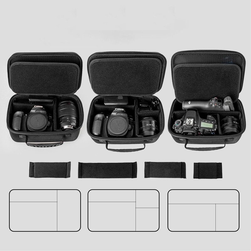 DSRong Camera Case for Canon EOS Rebel T7/R50/R6 Mark II/R100/R50