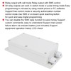 GSMRELAY4G 4g 3g GSM Relay Switch 7Way Wireless Remote Controller
