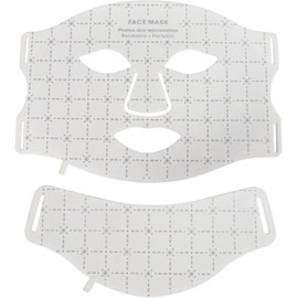 Elitzia Máscara de Terapia de Luz Roja En Casa Cara y Cuello Máscara LED Cuidado de la Piel Estiramiento de la Piel Profesional 7 Modo de Luz de Color Belleza Cara Tonificación LED Máscaras Belleza Reducir las Líneas Finas y Arrugas ETD065