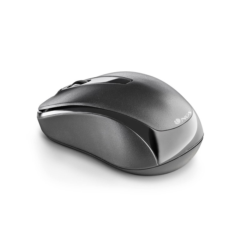 NGS Easy Gamma - 2.4GHz Wireless Optical Mouse Nano Receiver,