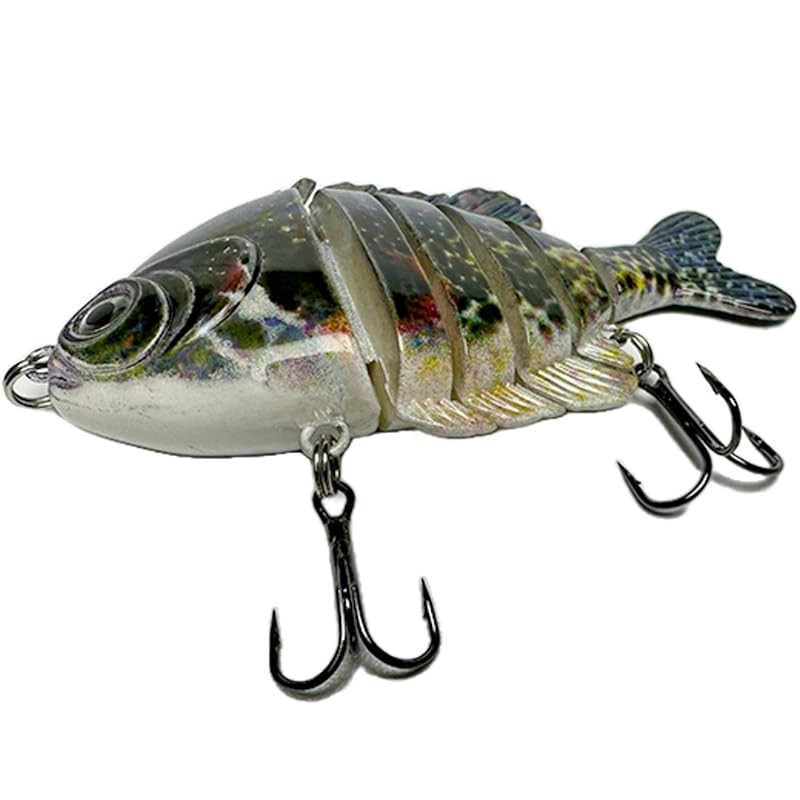 NRVBaits Multi Jointed Fishing Lures Glide Bait Panfish Bluegill Swimbaits