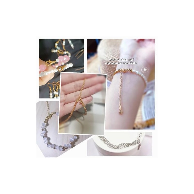 Conjunto Para Hacer Joyas,Kit De Reparación De Joyas,Conjunto De Accesorios