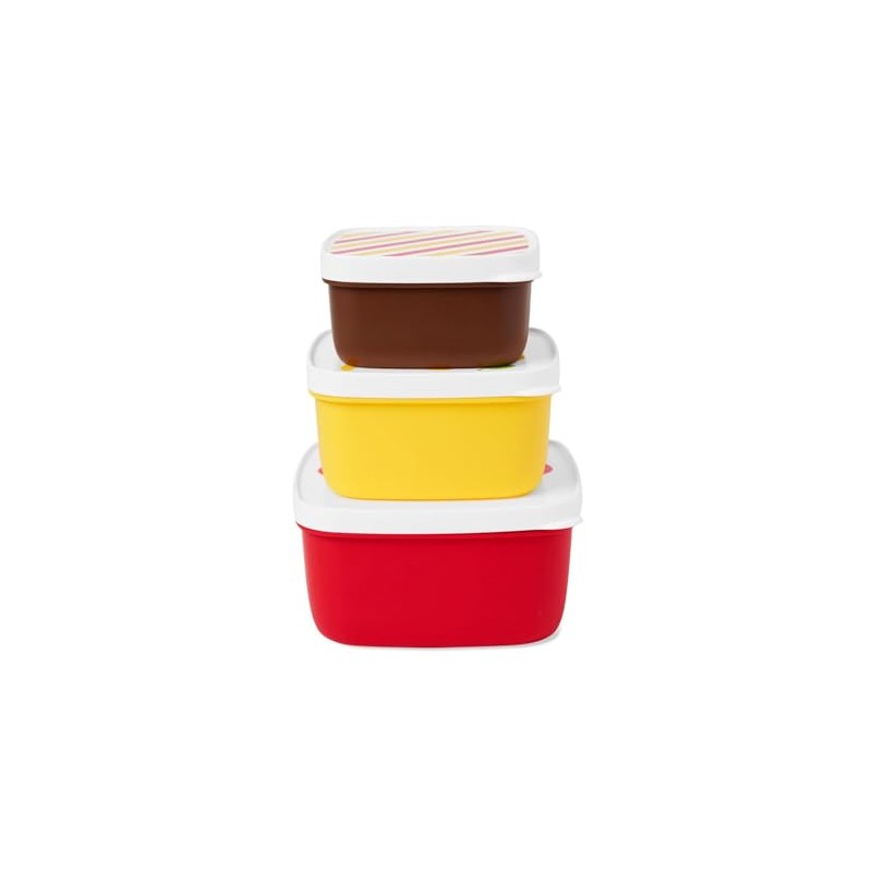 Skip Hop Toddler Snack Container Set, Zoo Snack Box Set,