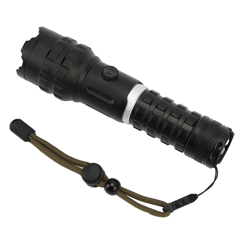 XHP90 Strong Light Flashlight with USB Cable IPX4 Waterproof 2300LM