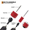 FEWELL 16PCS M42 Bi-Metal Hole Saw Kit with 8% Cobalt,